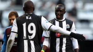 Papiss Cissé, striker for Newcastle United